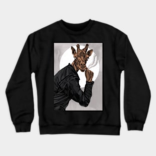 Giraffe Smoke Crewneck Sweatshirt